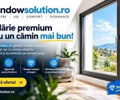 Window Solution – Termopane, Ferestre și Uși PVC, Tâmplărie Aluminiu
