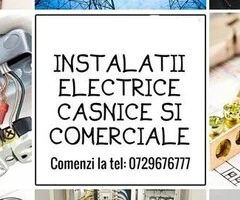 Instalații electrice. NOI sau REPARAȚII. Iluminat, Prize, Sonerii, Alarme, etc.Orașul Constanța.