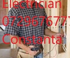 Instalații electrice. NOI sau REPARAȚII. Iluminat, Prize, Sonerii, Alarme, etc.Orașul Constanța.